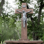 Rosary at Calvary Cemetery