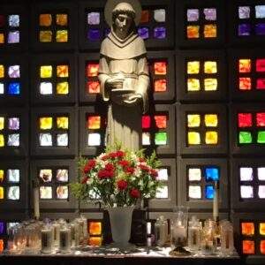 St. Anthony of Padua Statue in Youngstown, Ohio
