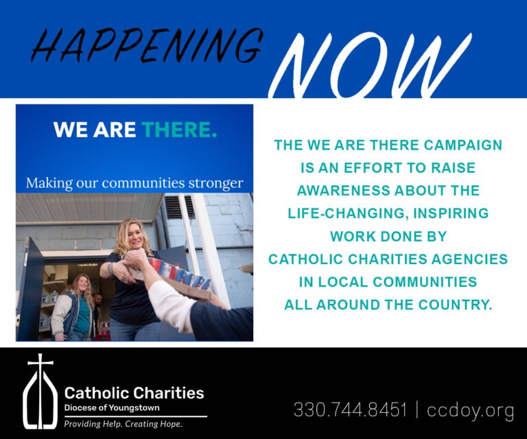 Ad for Catholic Charities