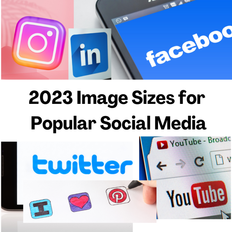 2023 Image Sizes for Popular Social Media - The Catholic Echo Cindee