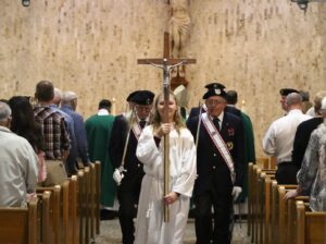 Procession at St. Joseph Parish, Mantua