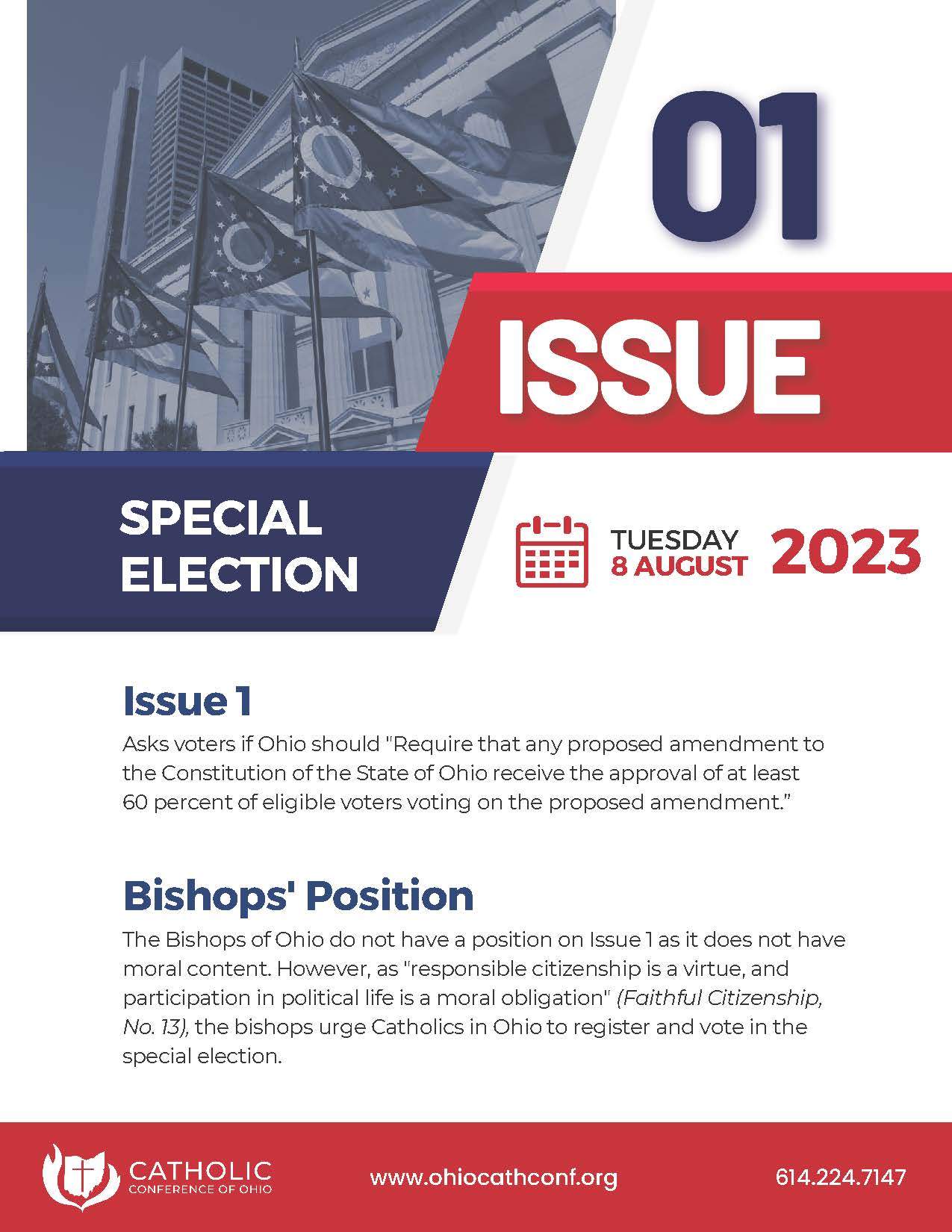 Vote in Ohio Special Election The Catholic Echo