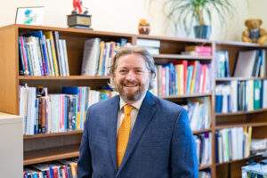 Headshot of Dr. Jim King. Photo by Brian Keith