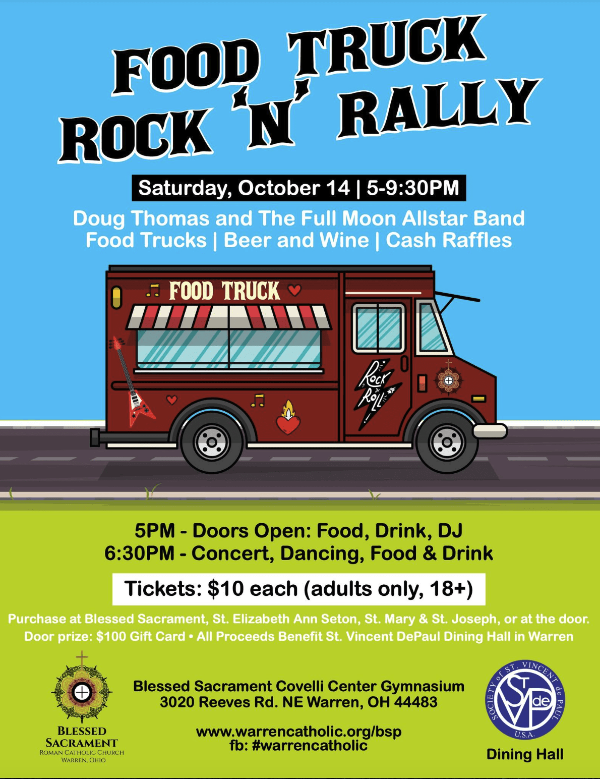 Rock 'N' Rally Flyer