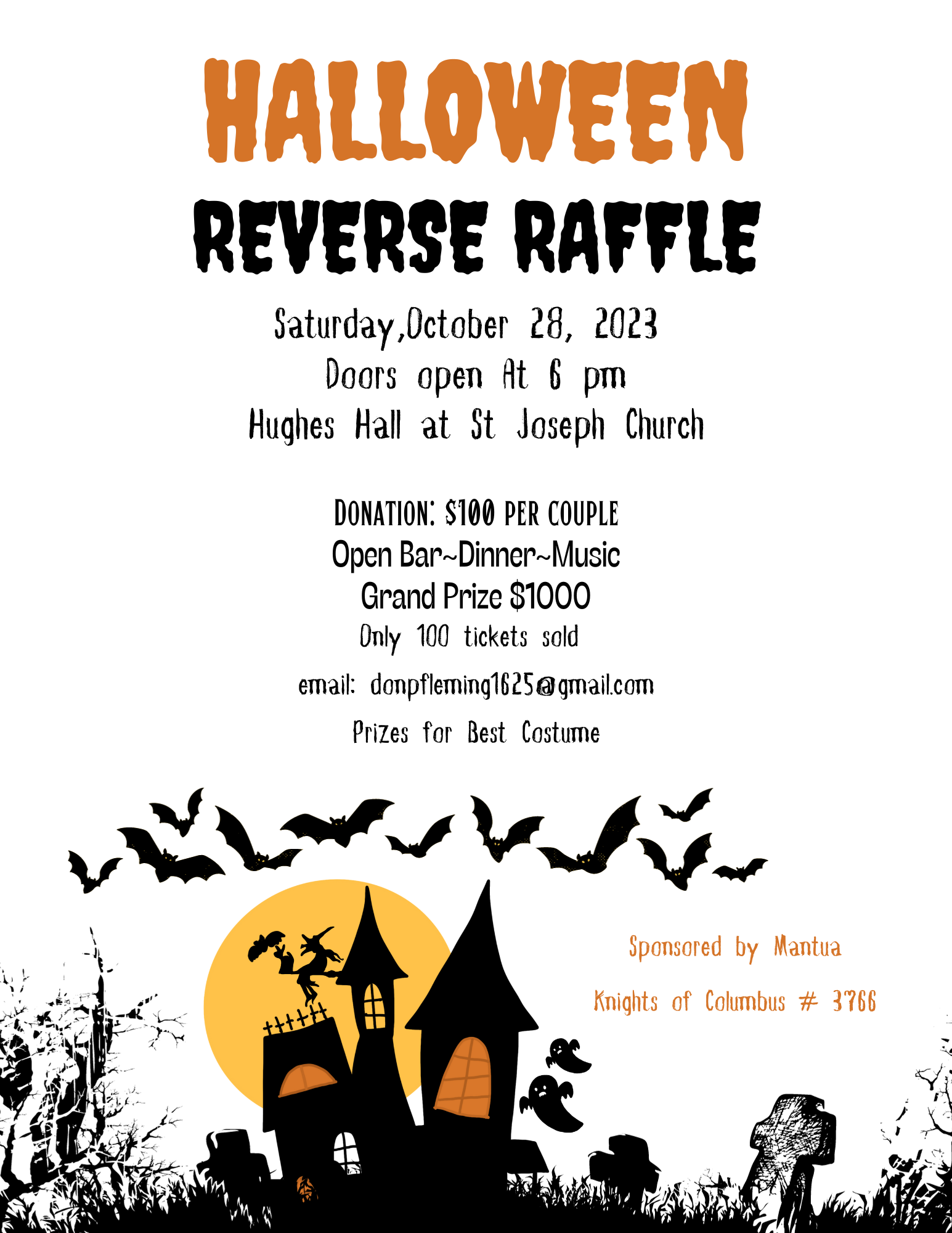 Halloween Reverse Raffle The Catholic Echo