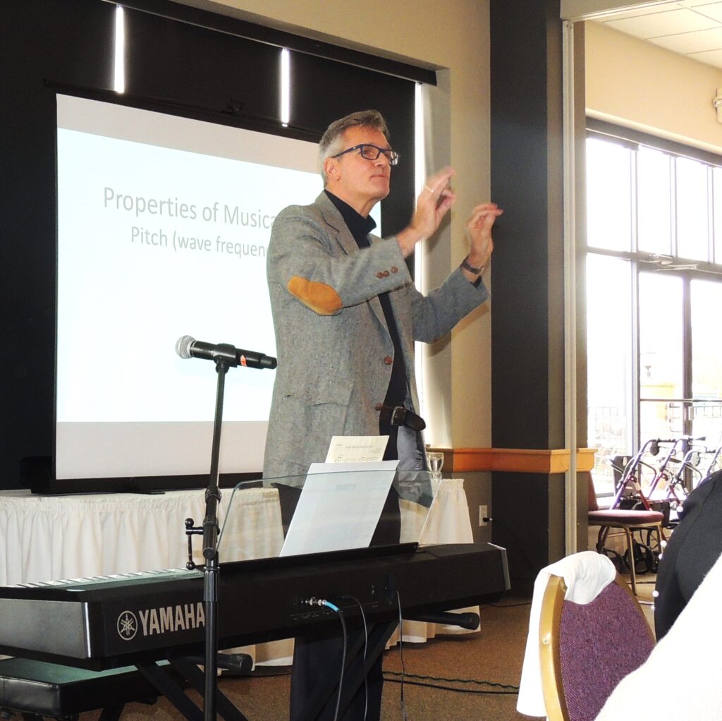 Dr. Dan Laginya presents at First Friday