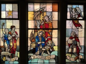 nativity window