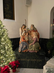 Nativity statue at Mt. Carmel Niles