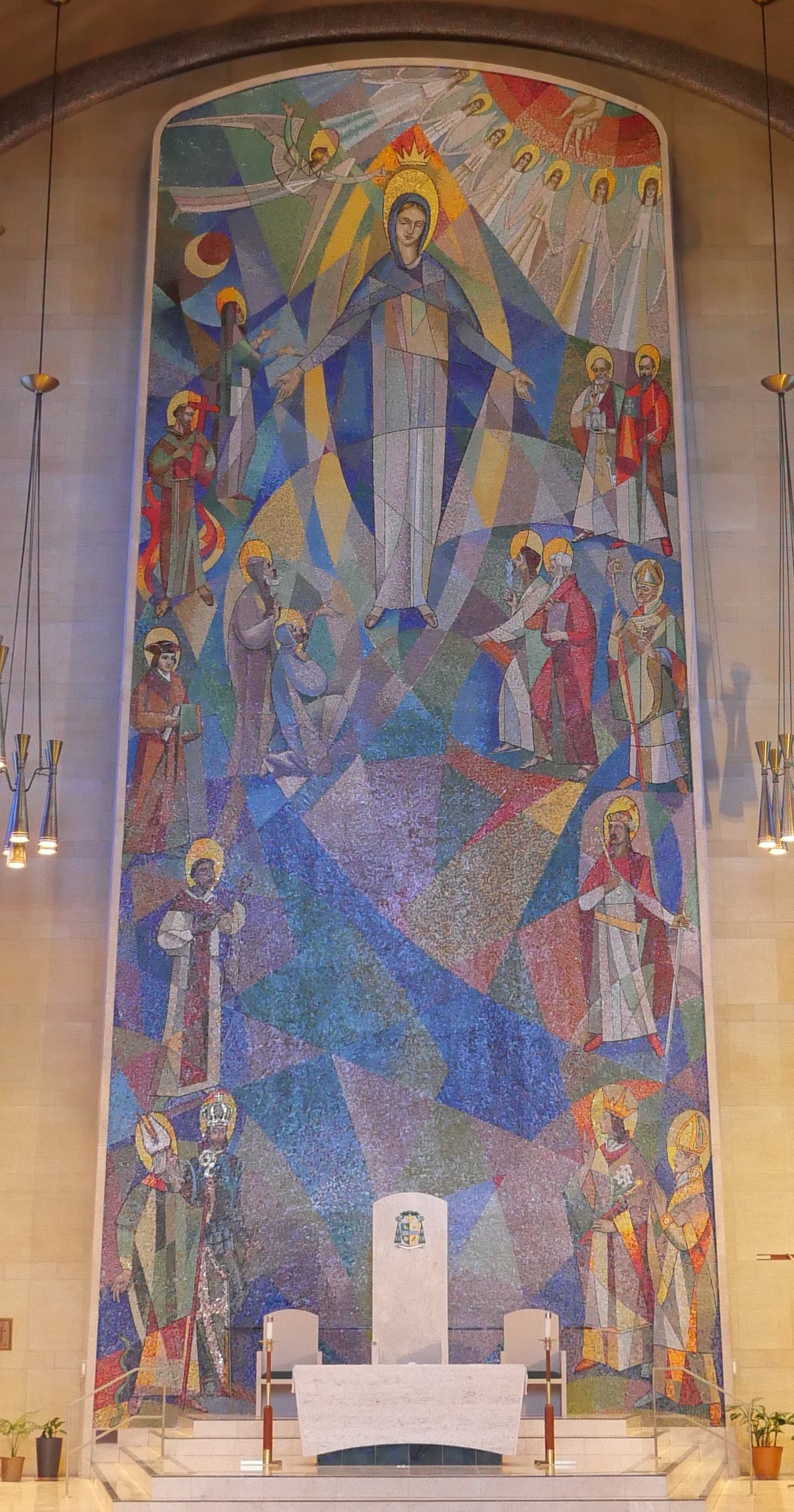 St. Columba Cathedral Mosaic. Photo by Michael Houy