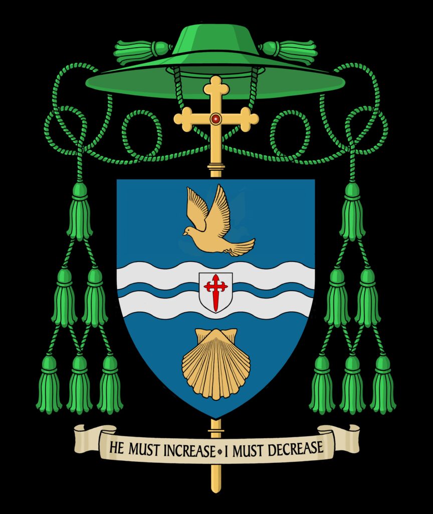 Bishop-Elect John Keehner's personal coat of arms
