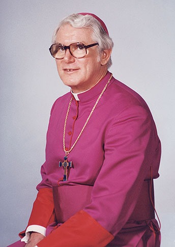 official headshot of bishop franzetta