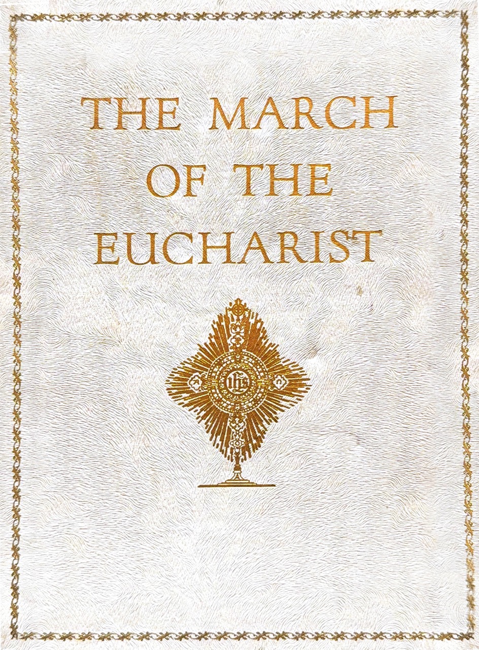 Image of the 1951 March of the Eucharist cover
